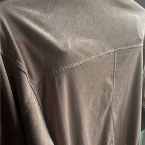 Max Studio Women's Taupe Shirt Jacket